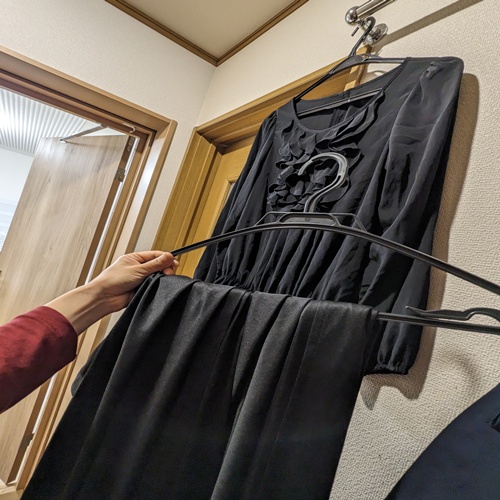 妹の発表会の衣装を決める